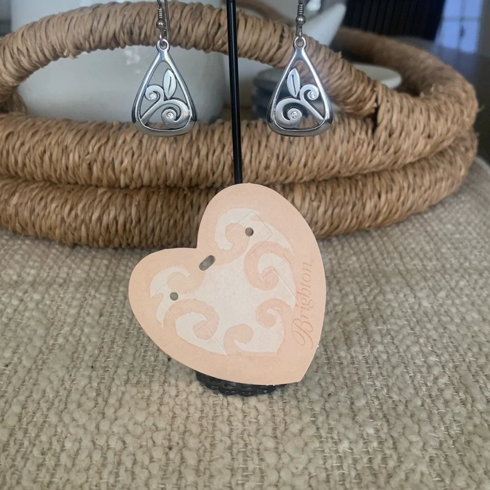 Brighton Elegant Silver Drop Earrings - Picture 9 of 9